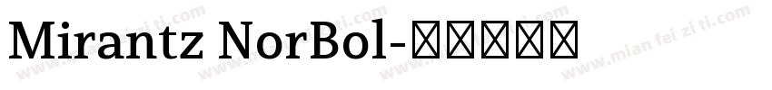 Mirantz NorBol字体转换